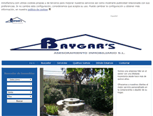 Tablet Screenshot of baygars.com